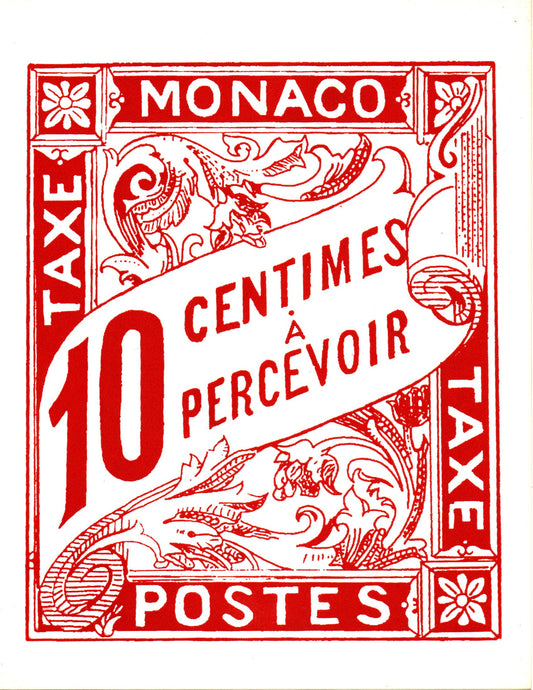 #09 Monaco postal t-shirt